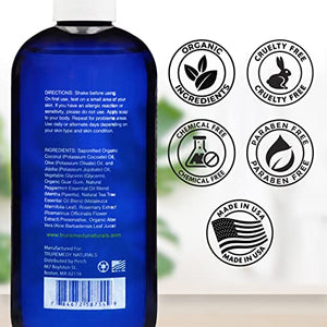 Remedy Soap Tea Tree Oil Body Wash | Helps Body Odor, Athlete's Foot, Jock Itch, Ringworm, Yeast Infections, Skin Irritations | Shower Gel for Women/Men | 100% Natural Tea Tree, Mint & Aloe Skin Cleanser (12 oz)
