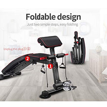 Load image into Gallery viewer, Adjustable Weight Bench Utility Workout Bench for Home Gym,Foldable Incline Decline Benches for Full Body Workout
