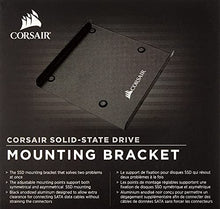 Load image into Gallery viewer, Corsair SSD Mounting Bracket Kit 2.5&quot; to 3.5&quot; Drive Bay(Cssd-Brkt1), Black
