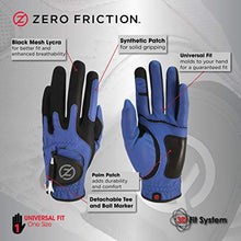 Load image into Gallery viewer, Zero Friction Men's Golf Gloves, Right Hand, One Size, Blue

