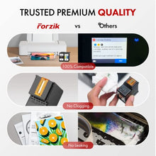 Load image into Gallery viewer, 245XL 246XL Ink Cartridge for Canon PG-245XL CL-246XL, Forzik Higher Yield Compatible with Canon Pixma MX490 MX492 MG2522 TS3100 TS3122 TS3300 TS3322 TS3320 TR4500 TR4520 TR4522 MG2500 Printer
