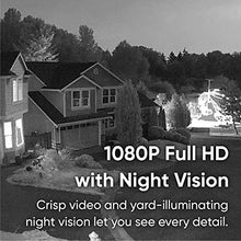 Load image into Gallery viewer, WYZE Cam Outdoor Starter Bundle (Includes Base Station and 1 Camera), 1080p HD Indoor/Outdoor Wire-Free Smart Home Camera with Night Vision, 2-Way Audio, Works with Alexa &amp; Google Assistant, white
