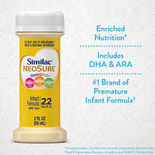 Load image into Gallery viewer, Similac NeoSure Infant Formula with Iron, for Babies Born Prematurely, Ready-to-Feed Bottles, 2 fl oz Bottles, 48 Count
