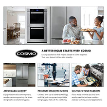 Load image into Gallery viewer, Cosmo COS-5MU30 30 in. Under Cabinet Range Hood Ductless Convertible Duct, Slim Kitchen Stove Vent with, 3 Speed Exhaust Fan, Reusable Filter and LED Lights in Stainless Steel, 30 inch
