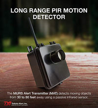 Load image into Gallery viewer, Dakota Alert MURS-BS-KIT Motion Sensor Kit - MURS Alert Transmitter Box and M538-BS Wireless MURS Base Station - License-Free Multi Use Radio Service
