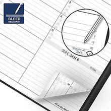 Load image into Gallery viewer, 2022 Weekly Appointment Book &amp; Planner by AT-A-GLANCE, 7" x 8-3/4", Medium, Black (7095105)

