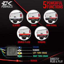 Load image into Gallery viewer, CK Formula 48” Double Row LED Tailgate Light Bar - 5 Functions: Reverse, Brake, Running, Turn Signal, Double Flash Light Strip for Trucks, 2935 SMD LED Chips, IP67 Waterproof, 12V, 1 Piece
