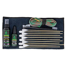 Load image into Gallery viewer, CLENZOIL Field &amp; Range Pistol &amp; Rifle Essentials Gun Cleaning Kit | CLP Spray &amp; Oiler with Boresnake | Clean, Lubricate &amp; Protect | Nylon Brush, Bore Swabs &amp; Microfiber (40 Caliber | 10mm)
