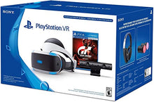 Load image into Gallery viewer, Playstation VR &amp; Gran Turismo Sport Bundle | Advanced VR Display | 3D Audio Technology | 5.7" OLED 1080p Display | HDMI | USB (Renewed)
