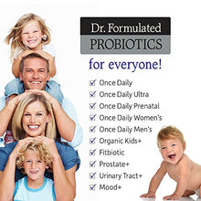 Load image into Gallery viewer, Garden of Life Dr. Formulated Probiotics for Men, Once Daily Men’s Probiotics, 50 Billion CFU Guaranteed, 15 Strains, Shelf Stable, Gluten Dairy &amp; Soy Free One a Day, Prebiotic Fiber, 30 Capsules
