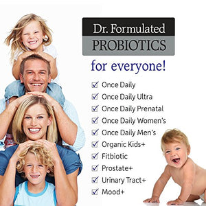 Garden of Life Dr. Formulated Probiotics for Men, Once Daily Men’s Probiotics, 50 Billion CFU Guaranteed, 15 Strains, Shelf Stable, Gluten Dairy & Soy Free One a Day, Prebiotic Fiber, 30 Capsules