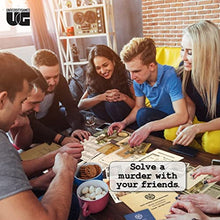 Load image into Gallery viewer, Murder Mystery Party Case Files: Fire in Adlerstein Unsolved Mystery Detective Case File Game Play Alone, w/ Friends, Family or for Couples Date Night Ages 14+ from University Games , Grey
