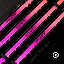 Load image into Gallery viewer, Kingston FURY Renegade RGB 256GB (8x32GB) 3200MHz DDR4 CL16 Desktop Memory Kit of 8 KF432C16RBAK8/256

