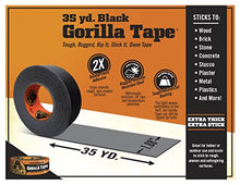 Load image into Gallery viewer, Gorilla Black Duct Tape, 1.88" x 35 yd, Black, (Pack of 1)
