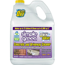 Load image into Gallery viewer, Simple Green Oxy Solve Concrete and Driveway Pressure Washer Cleaner, Purple, Unscented, 128 Fl.Oz
