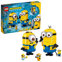 Load image into Gallery viewer, LEGO Minions: Brick-Built Minions and Their Lair (75551) Building Kit for Kids, Great Birthday Present for Kids Who Love Minion Toys and Kevin, Bob and Stuart Minion Characters, New 2020 (876 Pieces)
