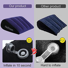 Load image into Gallery viewer, NaEnsen Sex Toys Pillow Position Cushion Triangle Inflatable Ramp Furniture Couples Toy Positioning for Deeper Position Support Pillow Men Women for Couples
