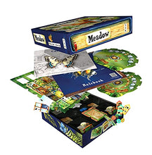 Load image into Gallery viewer, Meadow Board Game | Strategy Game | Adventure Game | Nature Game | Fun Family Board Game for Adults and Kids | Ages 10 and up | 1-4 Players | Average Playtime 60-90 Minutes | Made by Rebel
