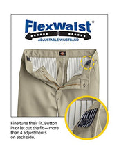 Load image into Gallery viewer, Dickies Khaki Big Boys' Flex Waist Stretch Pant, Black, 12 Husky

