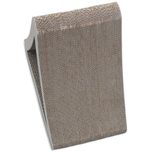Load image into Gallery viewer, PetFusion 3-Sided Vertical Cat Scratching Post (Standard Size, Warm Gray). [Multiple Scratching Angles to Match Your Cat&#39;s Preference]

