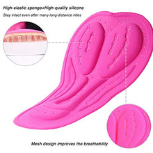 Load image into Gallery viewer, Sportneer Womens Padded Cycling Shorts 4D Padding Bike Bicycle Shorts for Women Black-Pink
