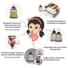 Load image into Gallery viewer, haakaa Yummy Pouch Reusable Baby Food Pouch, Baby Food Storage Toddler Kids Squeezable Pouch, Washable Freezer - Make Homemade Organic Food for Babies/Toddlers, 4.4oz, 2 Pack
