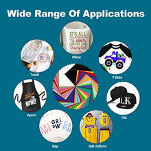 Load image into Gallery viewer, YRYM HTV Heat Transfer Vinyl Bundle：60 Pack 12" x 12" Iron on Vinyl with 35 Popular Colors HTV Vinyl Bundle Easy Cut and Weeding Suitable for Cricut, Silhouette Cameo or Heat Press Machine
