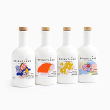 Load image into Gallery viewer, Brightland The Artist Capsule Cold-Pressed Olive Oils - Oprah’s Favorite Olive Oil Set Infused with Garlic, Lemon, Basil, and Chili Peppers, 12.7 fl. oz. Bottles (Pack of 4)
