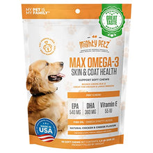 Load image into Gallery viewer, Mighty Petz 2-in-1 Oatmeal Dog Shampoo and Conditioner + Mighty Petz MAX Fish Oil for Dogs Bundle
