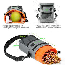 Load image into Gallery viewer, SOMEITY Dog Treat Pouch for Training, Built-in Poop Bag Dispenser, Easily Carries Pet Toys, Kibble and Treats, Running Waist Bag, Fanny Pack
