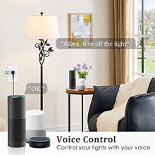 Load image into Gallery viewer, Smart Plugs That Work with Alexa, Google Home Assistant &amp; IFTTT, Dual Sockets 2.4G WiFi Outlet Compatible with Avatar Controls, Smart Life &amp; Tuya APP - Energy Monitoring, Timer, Group Remote Control
