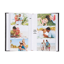 Load image into Gallery viewer, DesignOvation in The Clouds Black Faux Leather Photo Album, Holds 300 4x6 Photos, Set of 4
