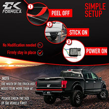 Load image into Gallery viewer, CK Formula 48” Triple Row LED Tailgate Light Bar - 5 Functions: Reverse, Brake, Running, Turn Signal, Double Flash Light Strip for Trucks, 2935 SMD LED Chips, IP67 Waterproof, 12V, 1 Piece

