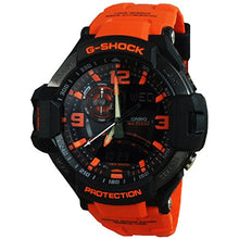 Load image into Gallery viewer, G-Shock Unisex G-Aviation Twin Sensor GA1000-4A Black/Orange
