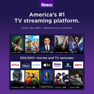 Roku Streaming Stick+ | HD/4K/HDR Streaming Device with Long-range Wireless and Voice Remote with TV Controls