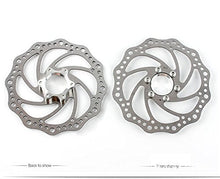 Load image into Gallery viewer, BlueSunshine Front and Back Disk Brake Kit - 160mm for 80cc Gas Motorized Bicycle - Freewheel Threaded Hubs Hole Distance of 48mm
