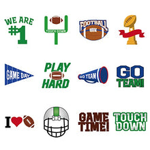Load image into Gallery viewer, Amosfun 72Pcs Football Art Tattoos Football Sports Face Body Stickers Party Decorations
