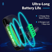 Load image into Gallery viewer, Bluetooth Headset [Upgraded] Active Noise Cancelling Bluetooth Headphones, Bluetooth Earpiece CVC8.0 Dual-Mic Hands-Free V5.0 Comfortable Earbud 240 Hrs Standby Time for Business/Workout/Driving
