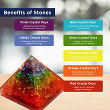 Load image into Gallery viewer, Energy Generator Orgone Pyramid for Emf Protection &amp; Healing- meditation orgonite pyramids/crystal chakra

