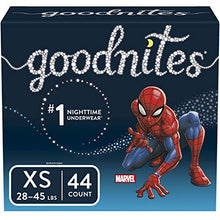 Load image into Gallery viewer, Goodnites Bedwetting Underwear for Boys, X-Small, 44 Ct
