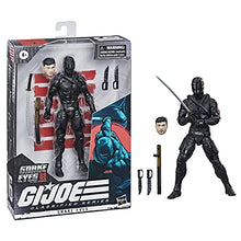 Load image into Gallery viewer, Hasbro G.I. Joe Classified Series Snake Eyes: G.I. Joe Origins Snake Eyes Action Figure 16, Premium 6-Inch Scale Toy with Custom Package Art , Black
