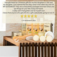 Load image into Gallery viewer, Premium Deluxe Bath &amp; Body Gift Basket. Ultimate Large Natural Spa Basket! #1 Spa Gift Basket for Women &amp; Bath Gift Sets for Women! Sulfate &amp; Paraben Free Home Spa Gift Set
