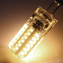 Load image into Gallery viewer, Rayhoo 10pcs G4 LED Bulbs JC Bi-Pin Base Light Bulbs 3W AC/DC 12V 20W-30W T3 Halogen Bulb Replacement Landscape Bulbs(Warm White 3000K)
