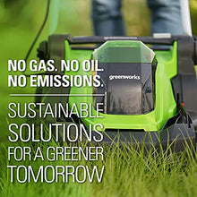 Load image into Gallery viewer, Greenworks 40V 17&quot; (2-In-1) Push Lawn Mower, 4.0Ah Battery and Charger Included
