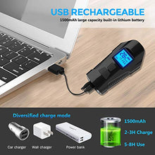 Load image into Gallery viewer, Xinji Bike Light Set with Bicycle Speedometer,USB Rechargeable Bike Computer with Loud Bike Bell,Waterproof Bike Odometer and Tail Light (Black)
