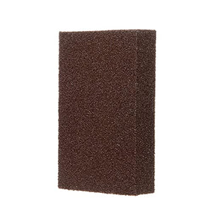 3M Large Area Drywall Sanding Sponge, Fine/Medium, 4.875-in by 2.875-in by 1-in, Black - 9095NA