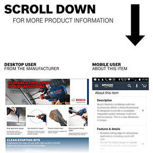 BOSCH IMC12 3/8" Impact MultiConstruction Drill Bit