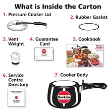 Load image into Gallery viewer, Hawkins CB30 Hard Anodised Pressure Cooker, 3-Liter, Contura Black
