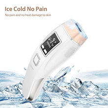 Load image into Gallery viewer, Yachyee Painless Laser Hair Removal Device for Women Permanent with Ice Cooling Function IPL Hair Removal at-Home Upgraded to 999,999 Flashes for Face Armpits Legs Arms Bikini Line Not-Wireless
