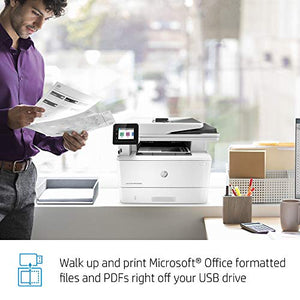 HP LaserJet Pro Multifunction M428fdw Wireless Laser Printer, Works with Alexa (W1A30A)
